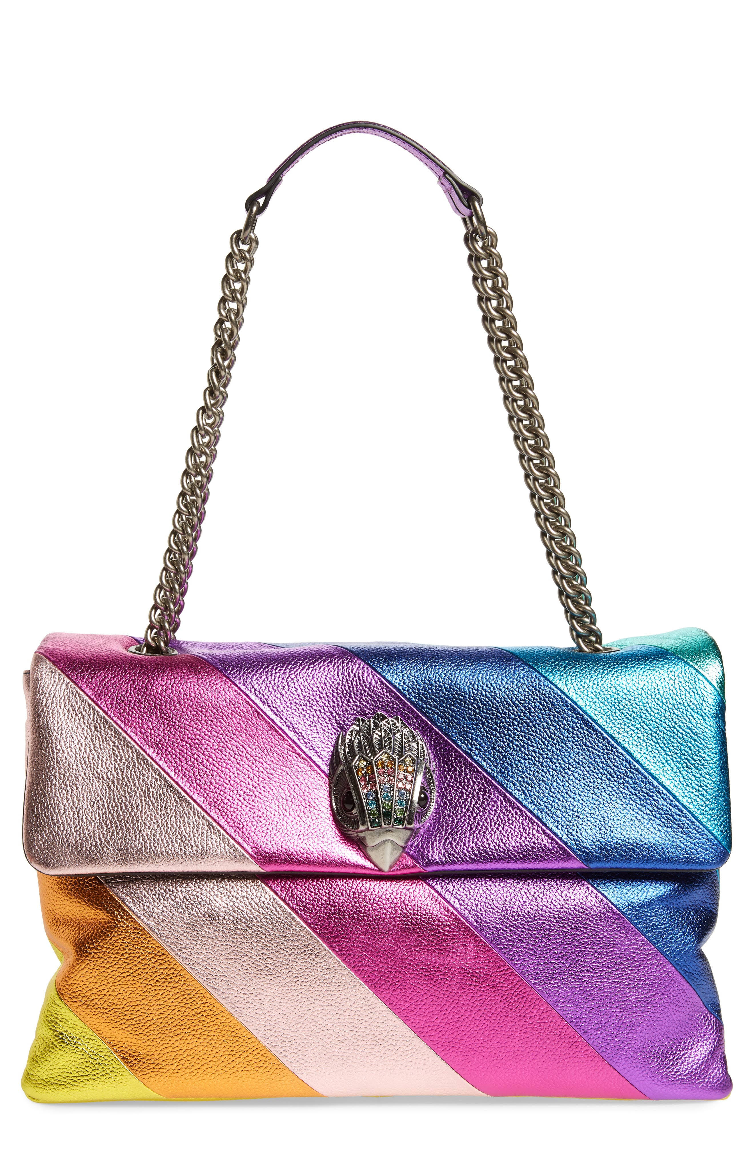 Kurt Geiger London Kensington Xxl Leather Shoulder MLJOIKVG_OUYWX
