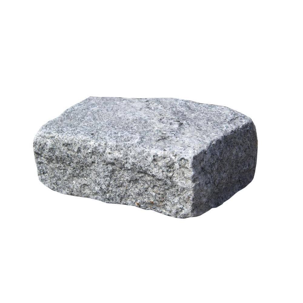 Nantucket Pavers Cobblestone 10 In. X 7 In. X 4 In. Granite Gray Edger Kit (50 Pieces Per Pallet) QVGOTOSV_LUCC3