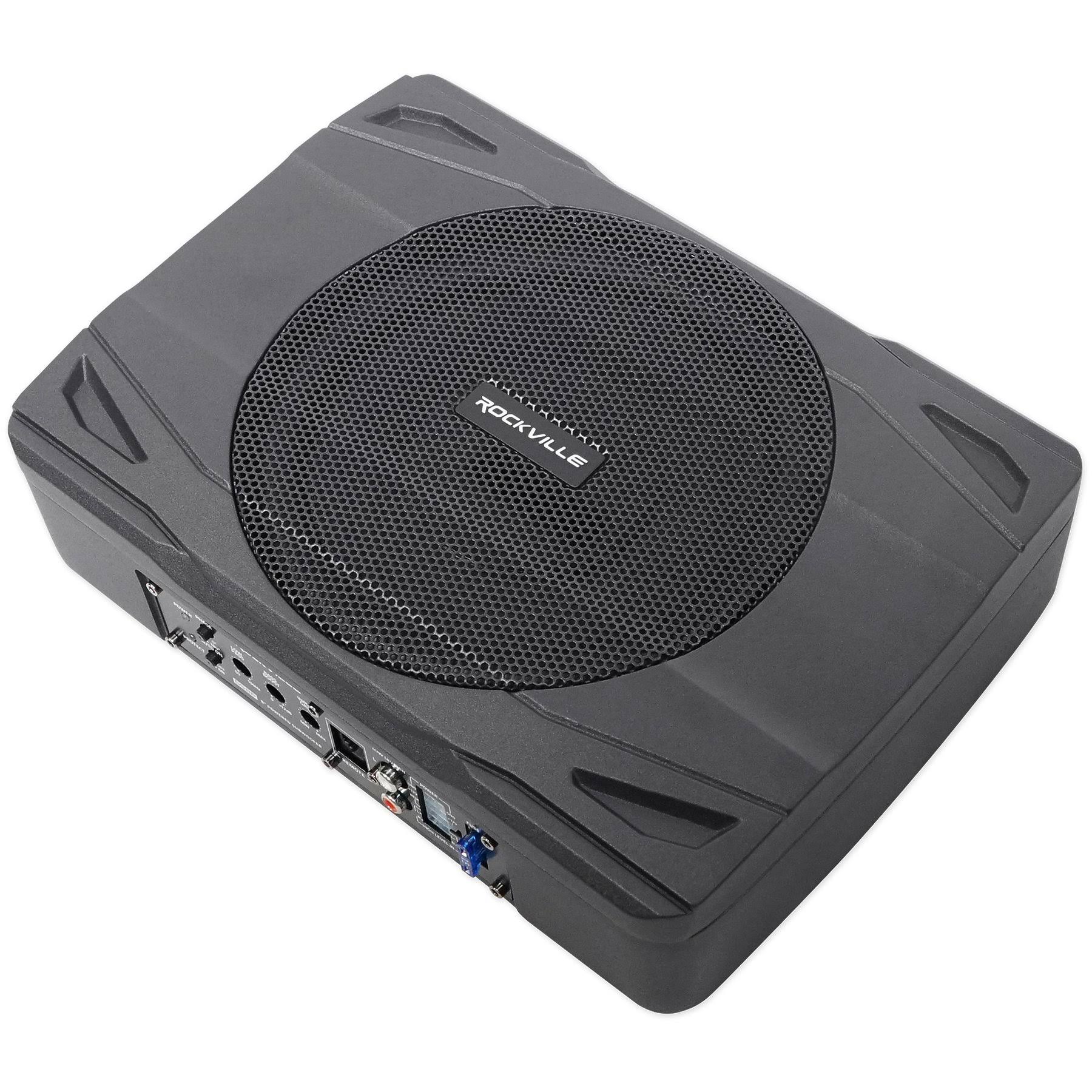 Rockville Ss8p 400w 8 Slim Under-Seat Active Powered Car/Truck Subwoofer 5T5D6ZDM_WNW9A