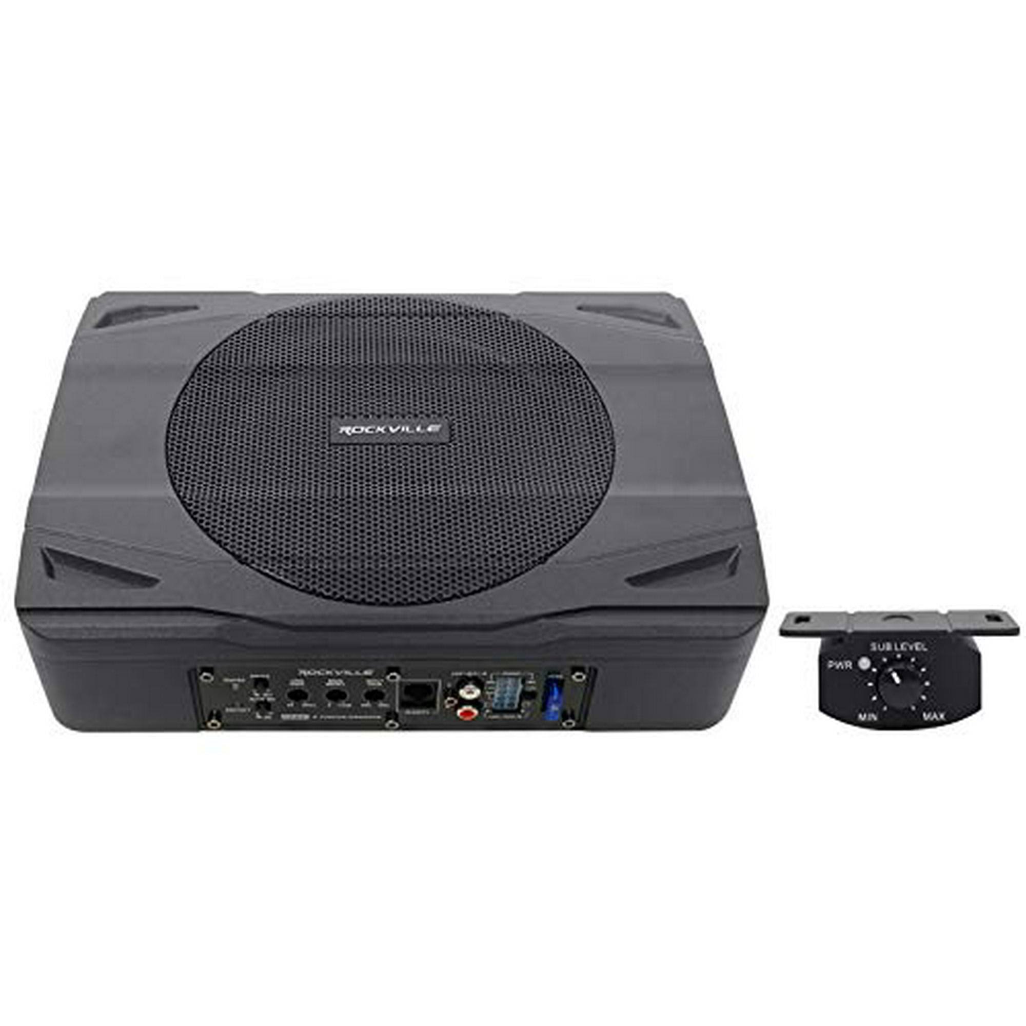 Rockville Ss8p 400w 8 Slim Under-Seat Active Powered Car/Truck Subwoofer 5T5D6ZDM_WNW9A