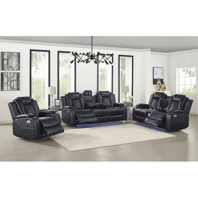 New Classic Orion Console Loveseat W/ Dual Recliners VIPHFSDU_OWBDM