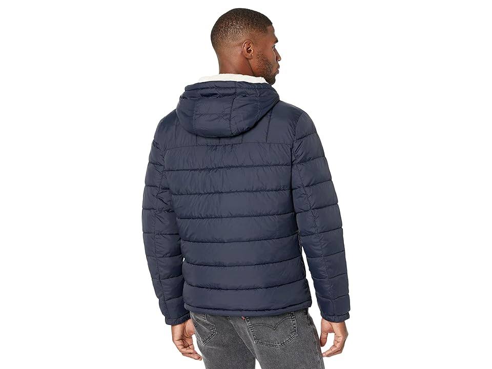 Levi's Quilted Hoodie With Sherpa Lined Hood Men's Clothing : HXOXCTHH_8X6HA