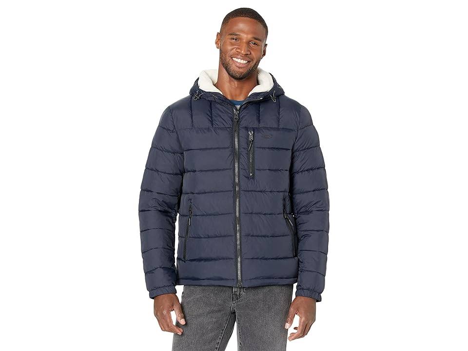 Levi's Quilted Hoodie With Sherpa Lined Hood Men's Clothing : HXOXCTHH_8X6HA
