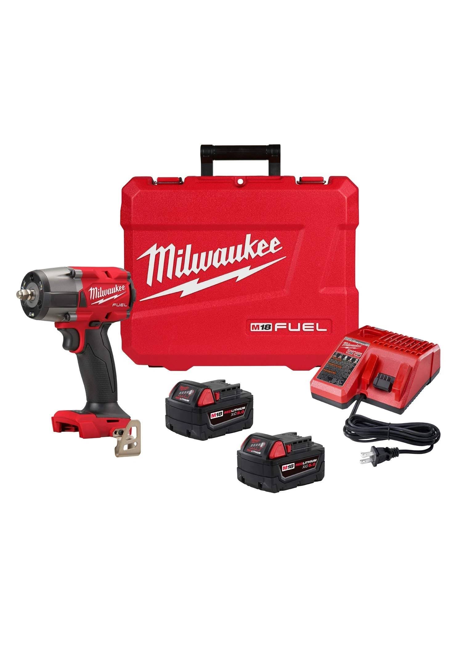Milwaukee 2960-22r M18 Fuel 3/8 Mid-Torque Impact Wrench W/ Friction Ring GM6FNQ1L_TM2X2