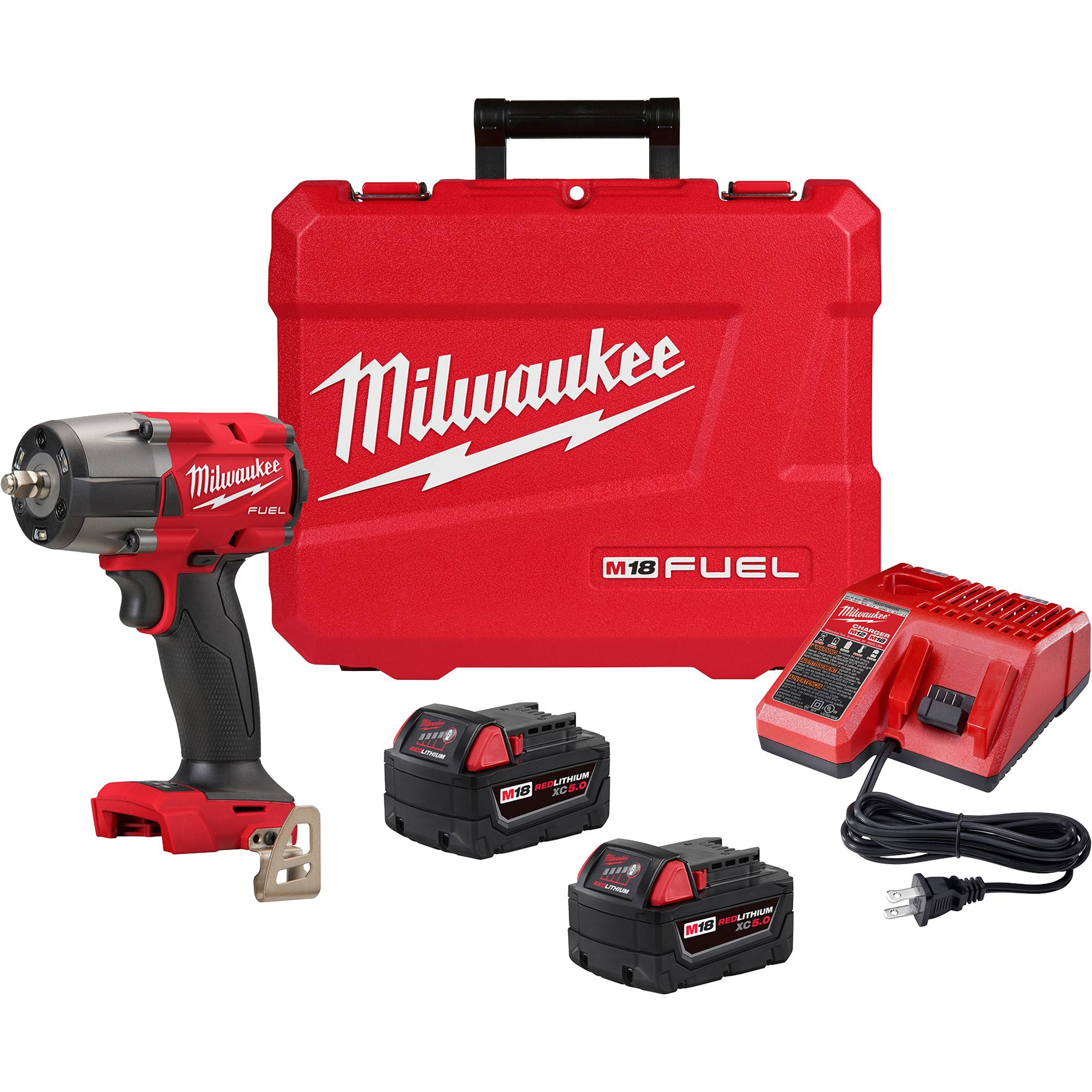 Milwaukee 2960-22r M18 Fuel 3/8 Mid-Torque Impact Wrench W/ Friction Ring GM6FNQ1L_TM2X2