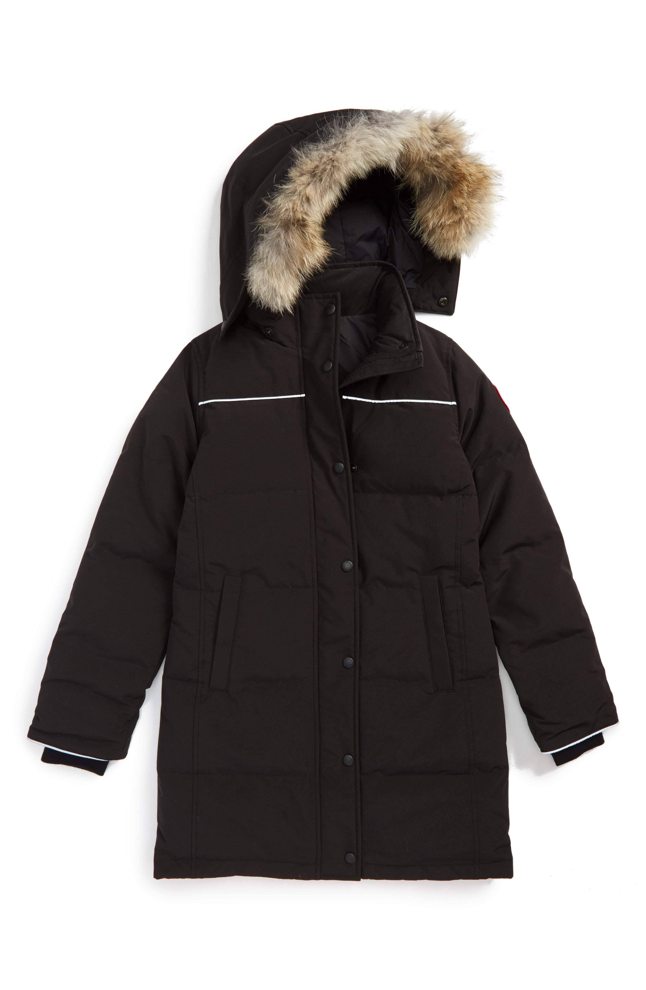 Canada Goose Youth Juniper Parka (Youth, Northstar White, S) ORXQN3CK_IA9CV