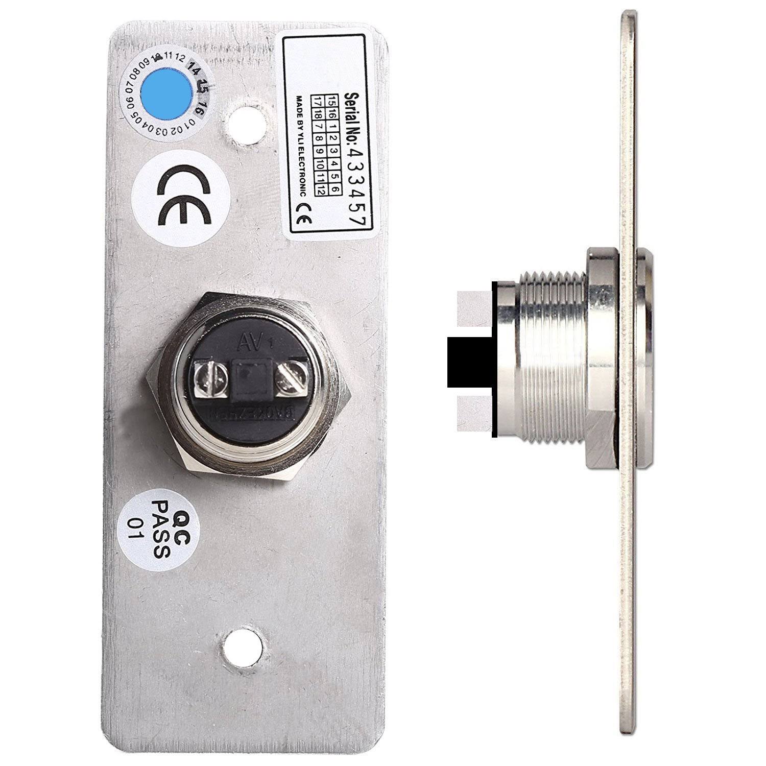 Uhppote Access Control Outswinging Door 600lbs Electromagnetic Lock Kit With Remote KR6QDPNF_AY3WG