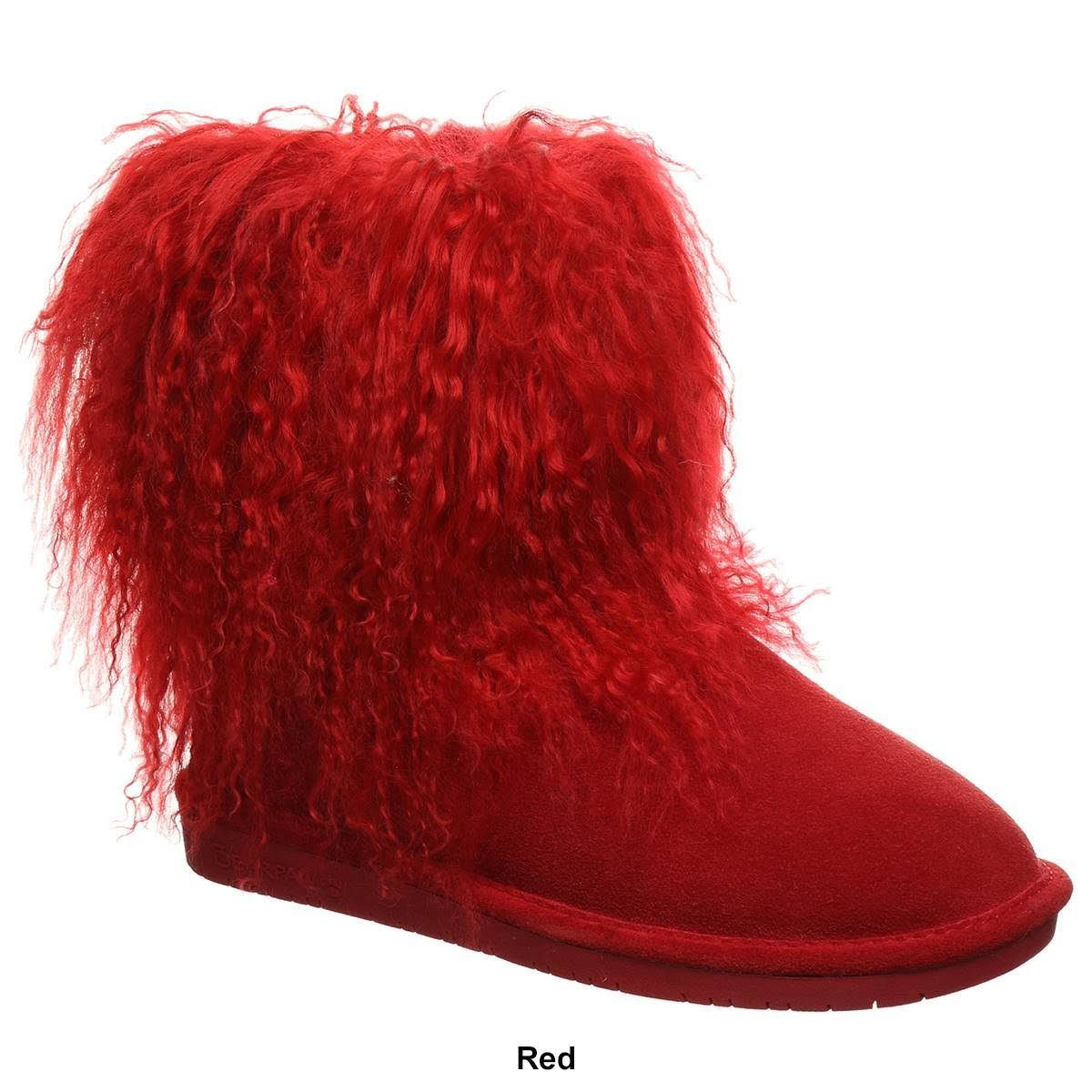 Bearpaw Women's Boo Boots Red PFFU6UV2_YMON6