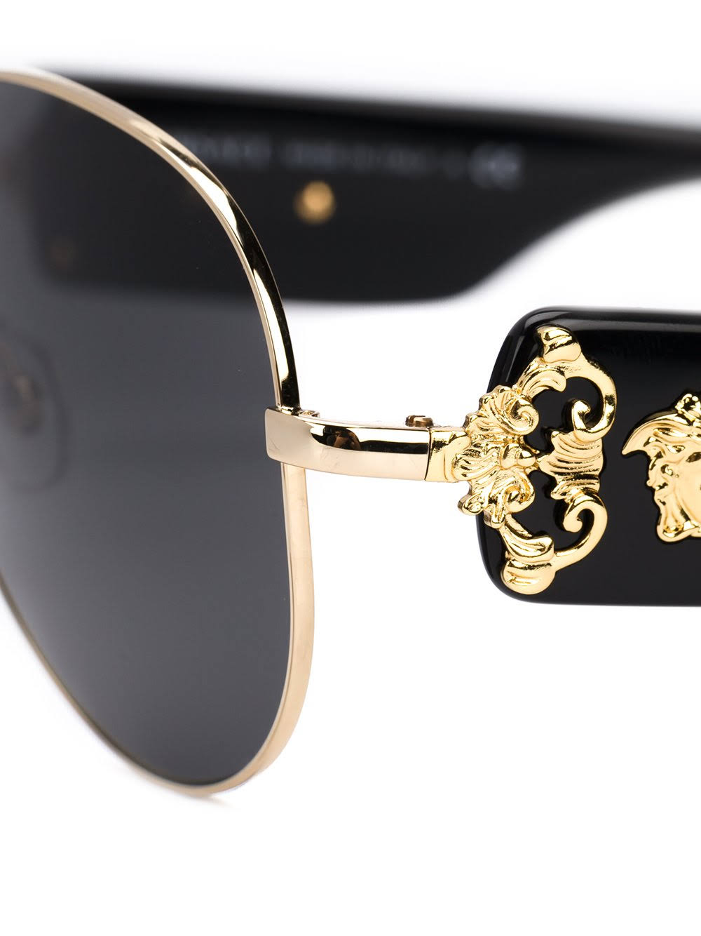 Versace Ve2150q Sunglasses 100271-62 - Gold Frame Grey Green ATKIFCZX_EZU0P