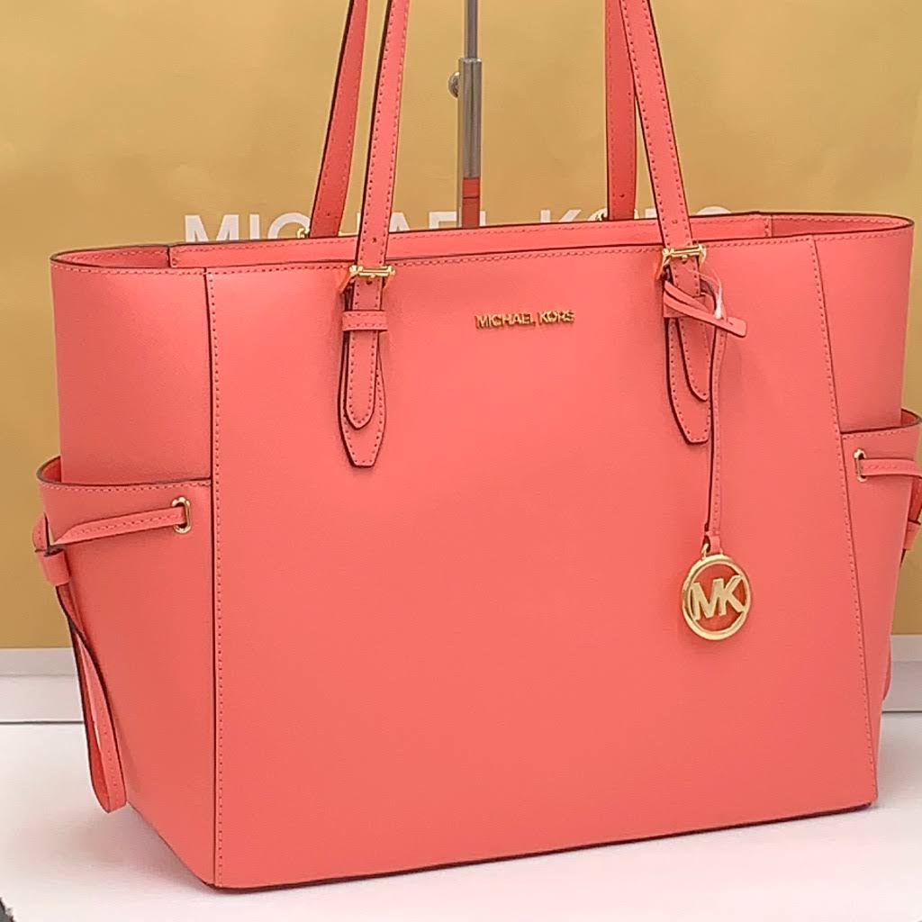 Michael Kors Bags | Michael Kors Gilly Large Drawstring Tote Grapefruit | Color: Pink | Size: Os | Johncontrera568'S 7IVLWE34_RFK9I