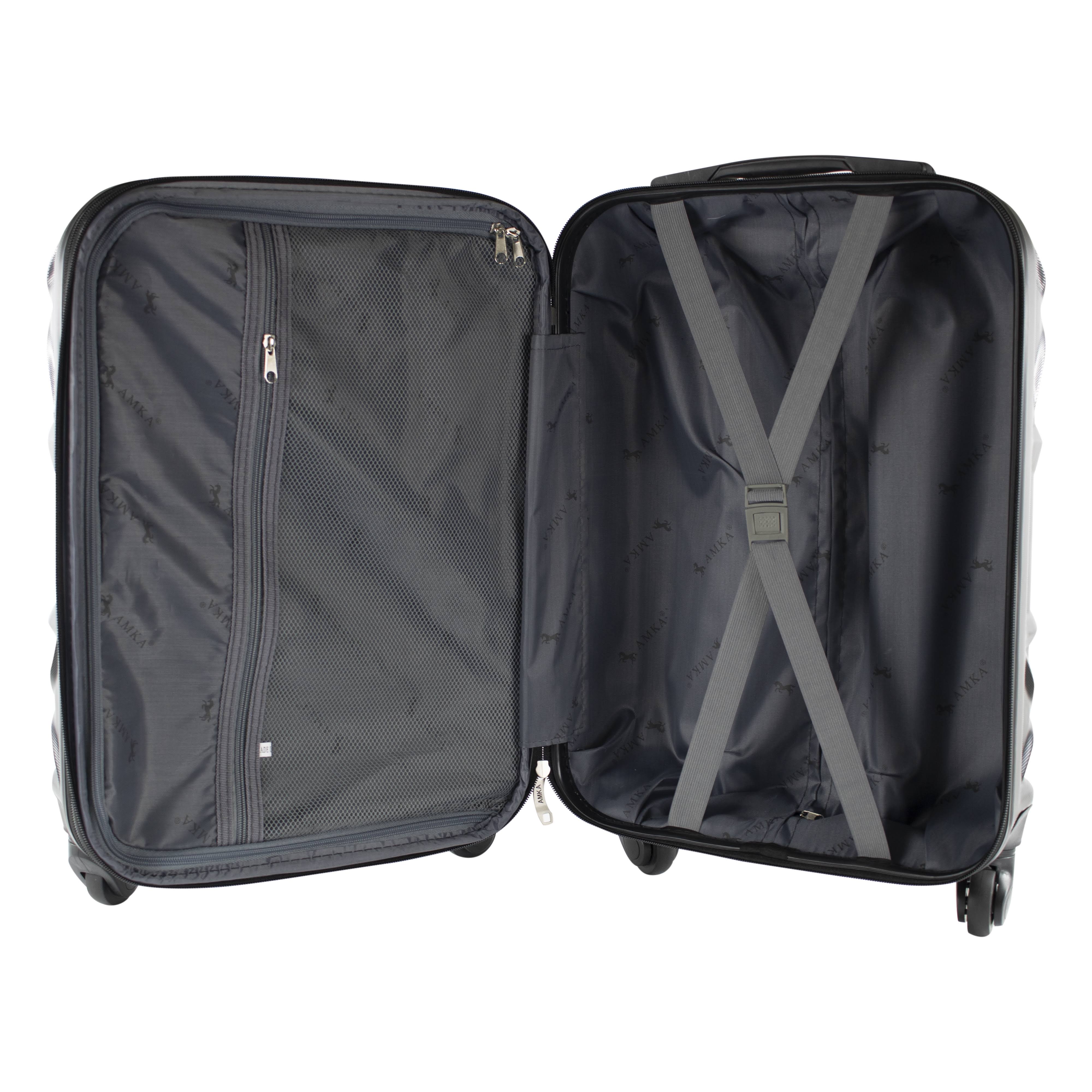 Amka Gem 2-Piece Hardside Spinner Carry-On Cosmetic Luggage Set In I0W5Y7JX_VJOAT