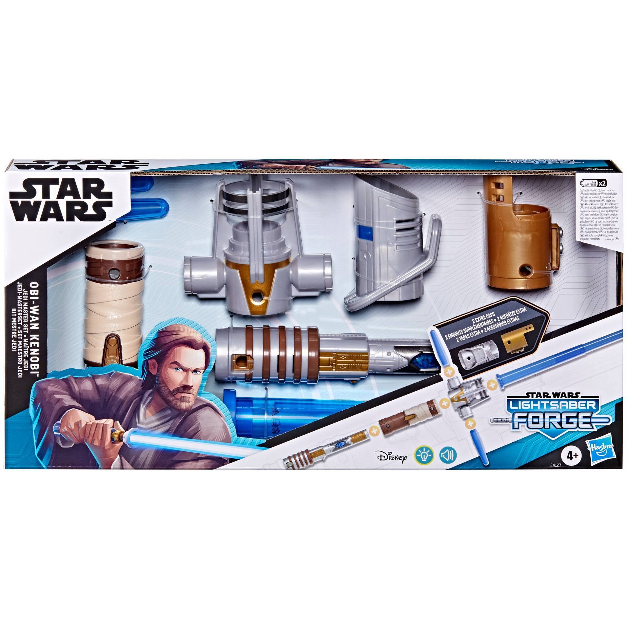 Star Wars Lightsaber Forge Obi-Wan Kenobi Jedi Master SBDJWTC5_49RV6