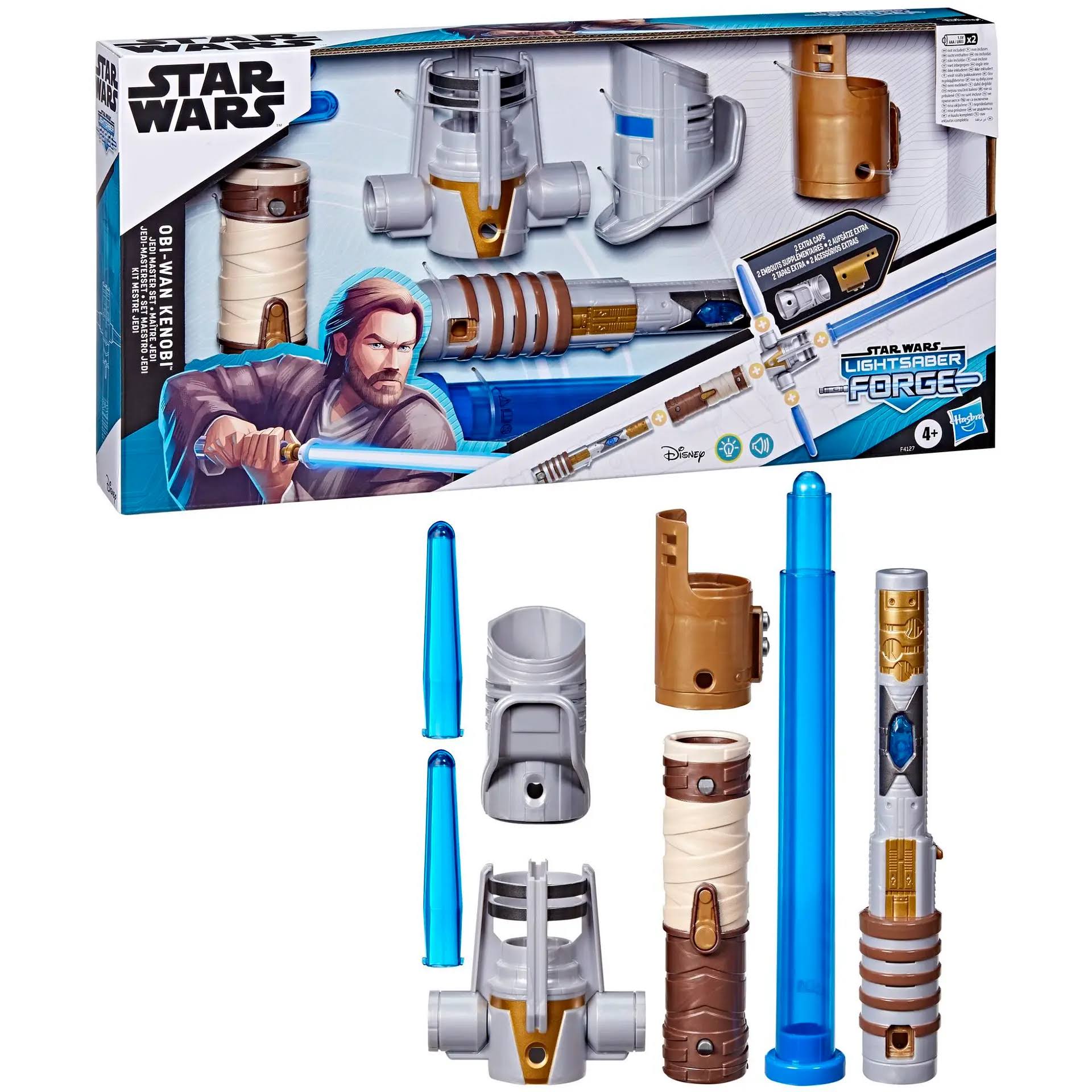 Star Wars Lightsaber Forge Obi-Wan Kenobi Jedi Master SBDJWTC5_49RV6