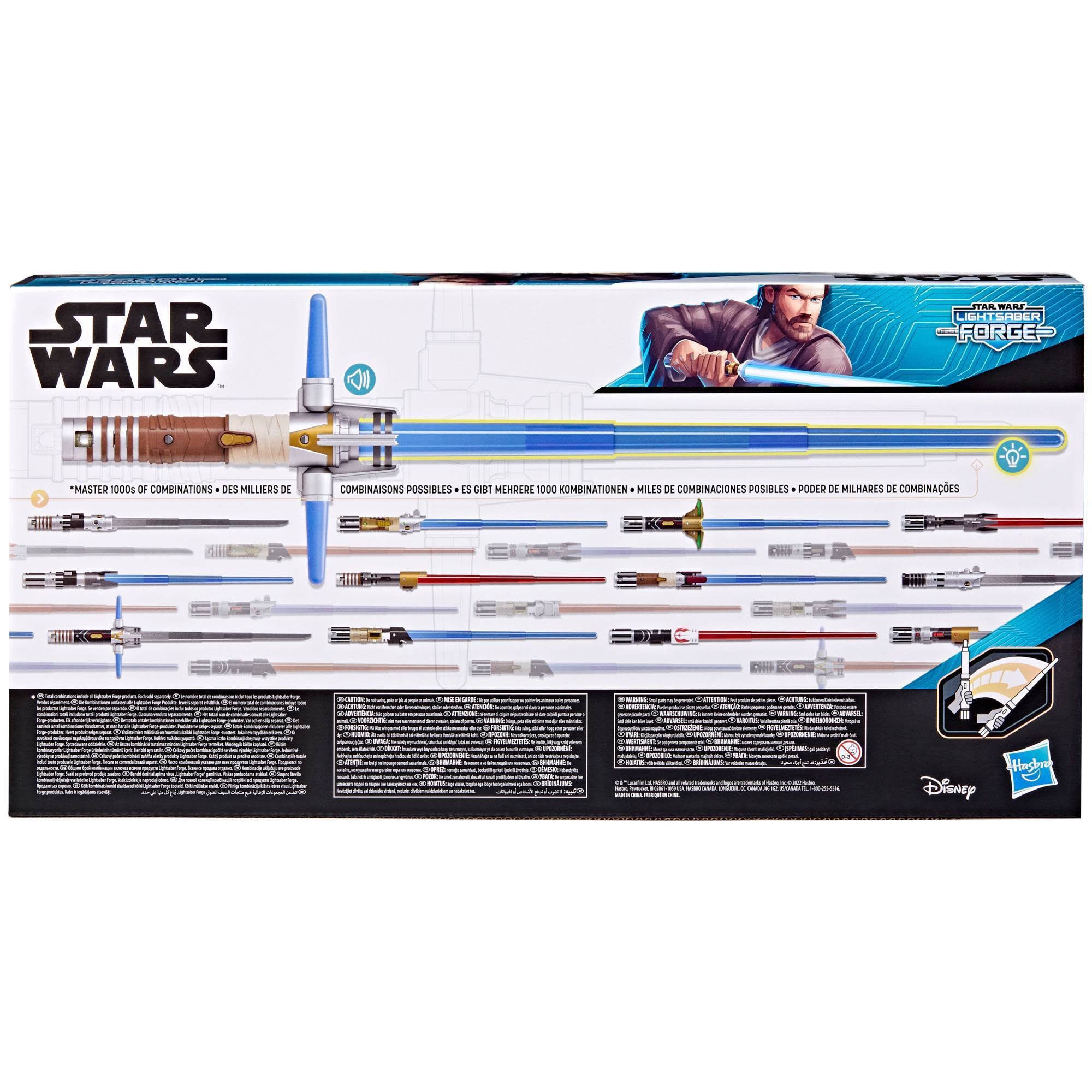 Star Wars Lightsaber Forge Obi-Wan Kenobi Jedi Master SBDJWTC5_49RV6