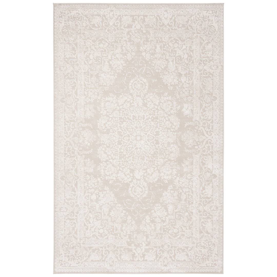 Pellot Cream/Ivory Area Rug Lark Manor Rug Size: Rectangle 4' X 6' XXWFO0MM_OCHU2