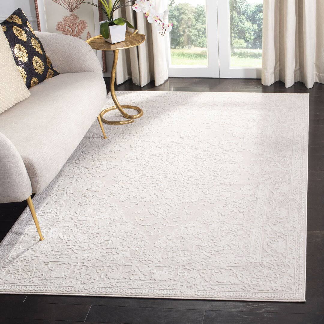 Pellot Cream/Ivory Area Rug Lark Manor Rug Size: Rectangle 4' X 6' XXWFO0MM_OCHU2