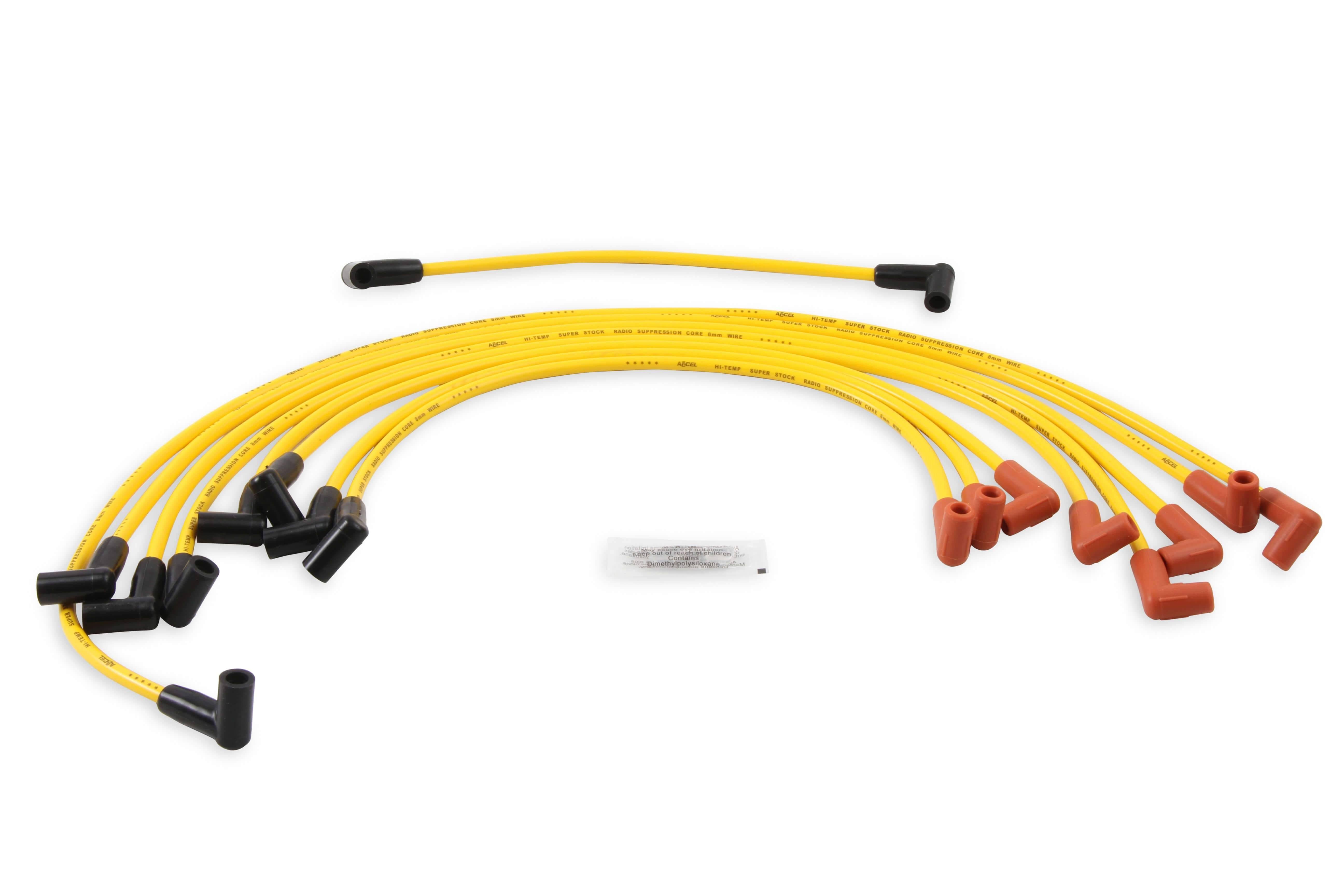 Accel 4048 Custom Fit Super Stock Spark Plug Wire SABFEDTQ_B1KUF