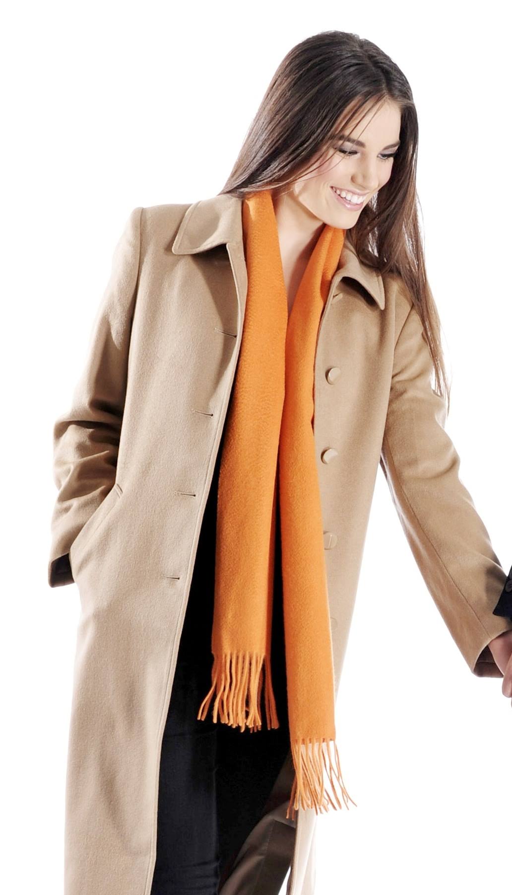 Cashmere Boutique: 100% Pure Cashmere Unisex Scarf (Color: Bright Blue, Size: 12 X 60) TYKZFJZN_ECCXU
