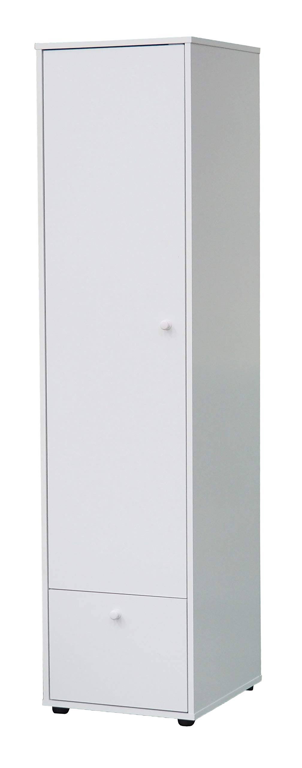 Kb Designs - Wardrobe Armoire Closet, Tall Storage Cabinet, RZJ50ZVD_NM2LE