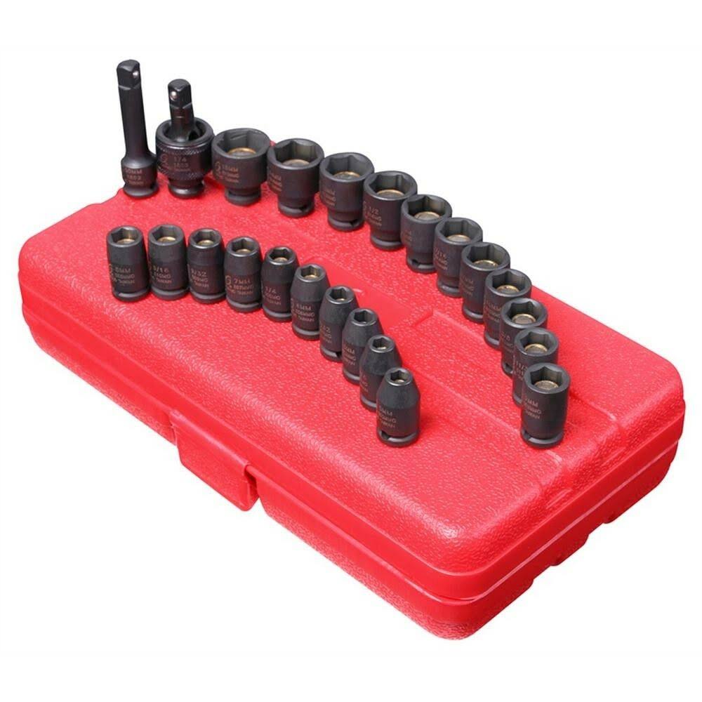 Sunex 48-Piece 0.25 Drive Impact Socket Master QJDVAWQT_N24HJ
