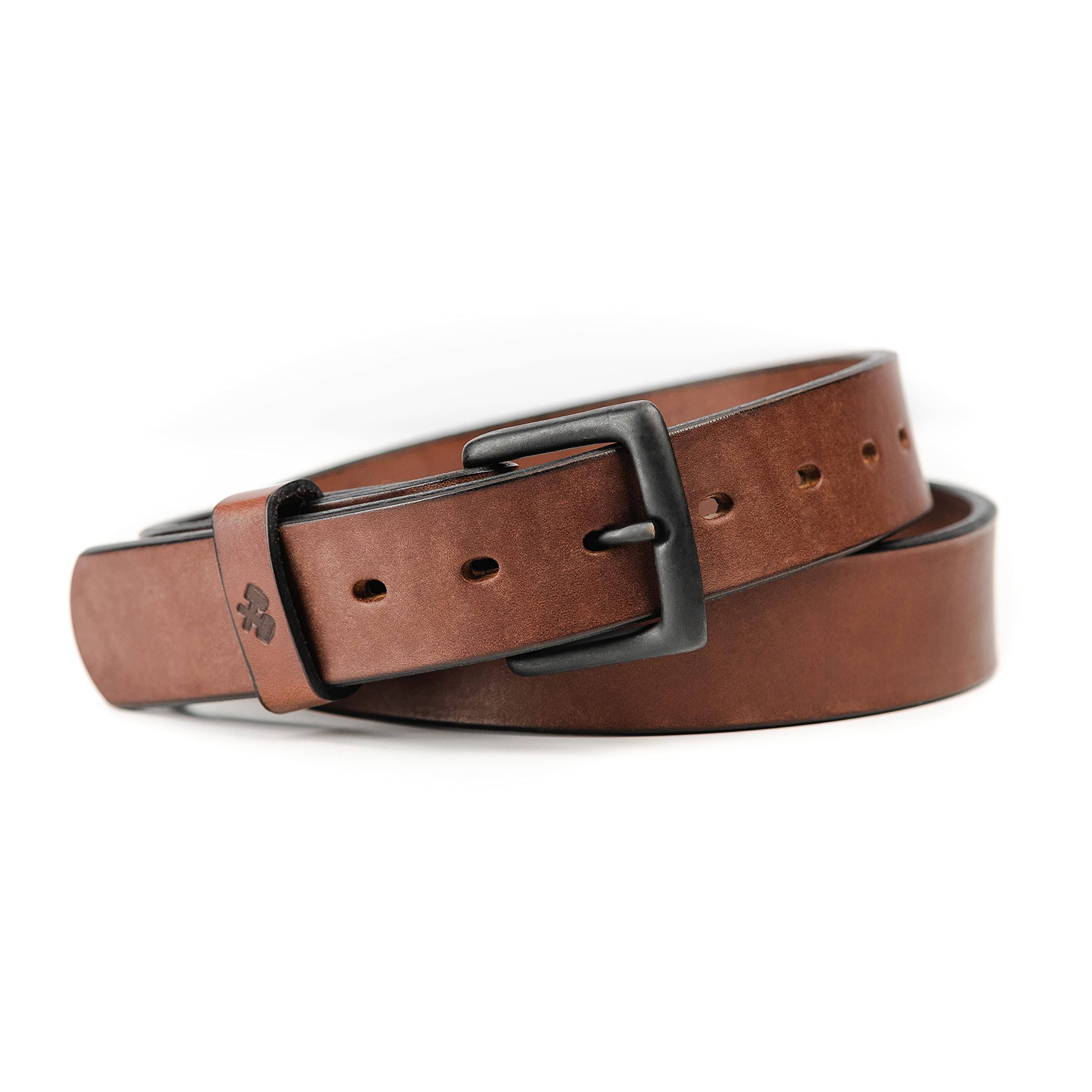 Main Street Forge All American Leather Belt | Made In Usa | Men's Heavy Duty Work Belt | Edc 6GKD5UWK_4SMDI