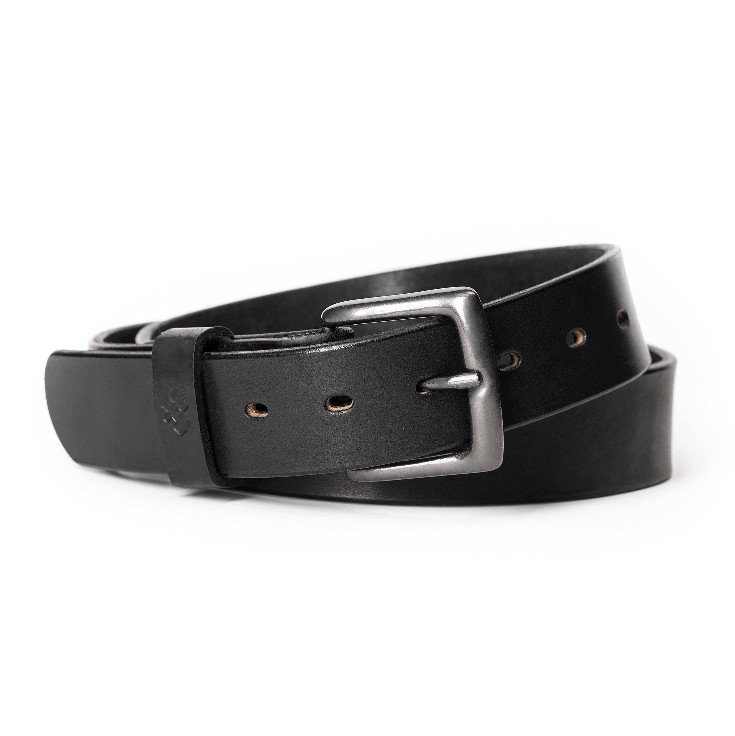 Main Street Forge All American Leather Belt | Made In Usa | Men's Heavy Duty Work Belt | Edc 6GKD5UWK_4SMDI