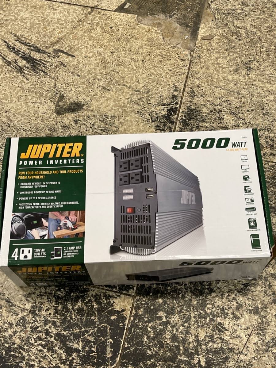 Jupiter 63428 5000w 10,000 Watt Peak Modified Sine Wave Power WK3Q4MZG_THMXO