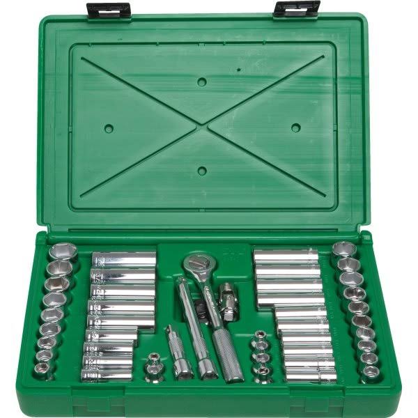 Sk 94549 49 Piece 3/8 Drive 6 Point Fractional/Metric Socket 7PG0KVOL_PMEMZ