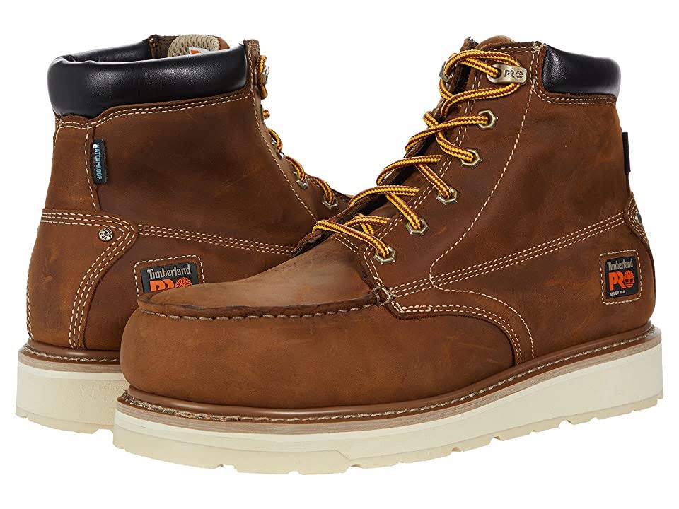Timberland Pro Men's Gridworks 6 Alloy Toe Waterproof Work Boot 10.5 Golden Brown B8MB4PHJ_VNYPS