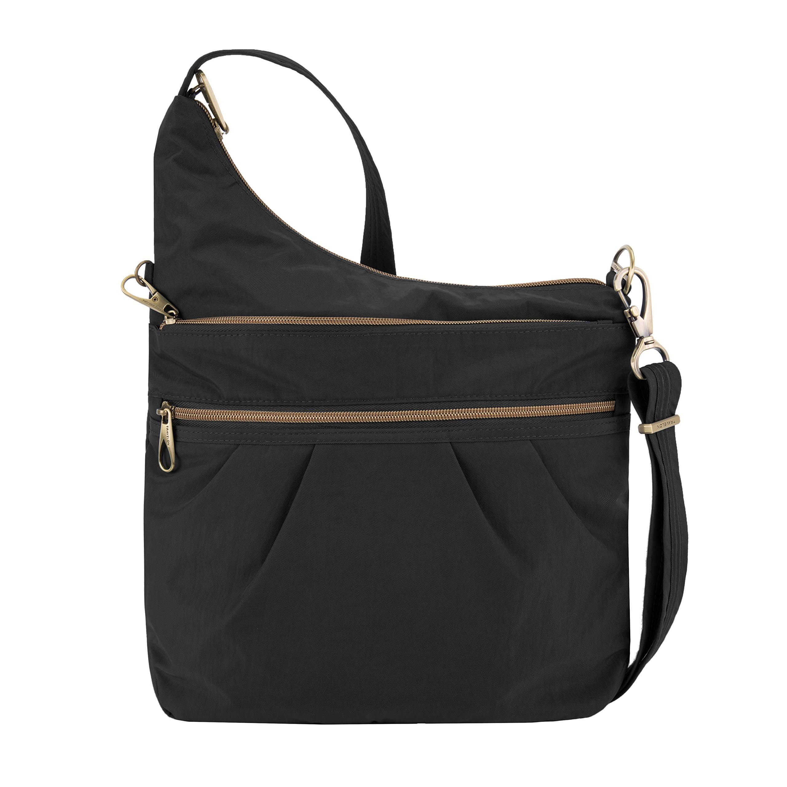 Travelon Anti-Theft Signature 3 Compartment Crossbody - AWQWBMWT_UFCNL
