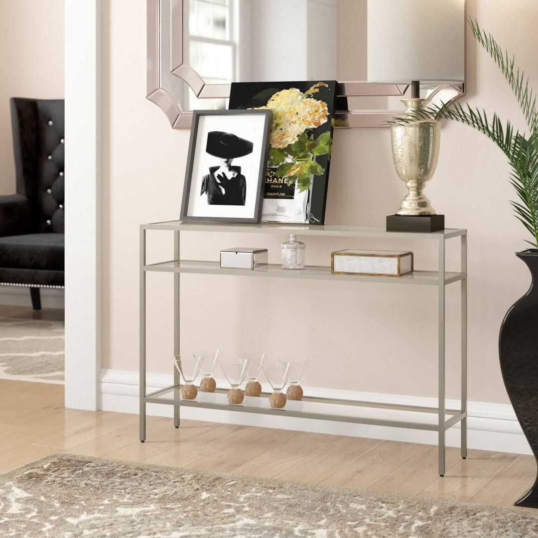 Speakman 42'' Console Table Willa Arlo Interiors Table Base Color: Satin JYFXZOUT_DYY9H