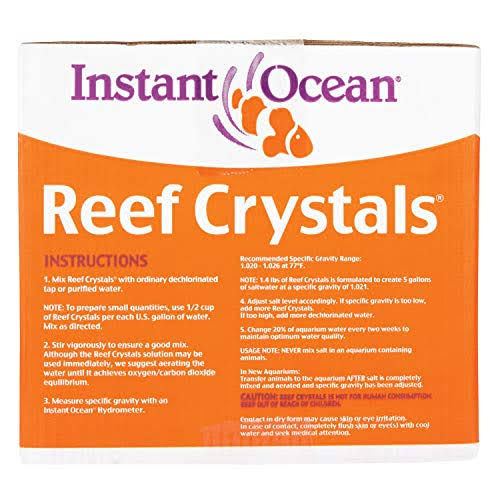 Instant Ocean 200 Gallon Reef Crystals Sea JQRDQJS2_EJ74W