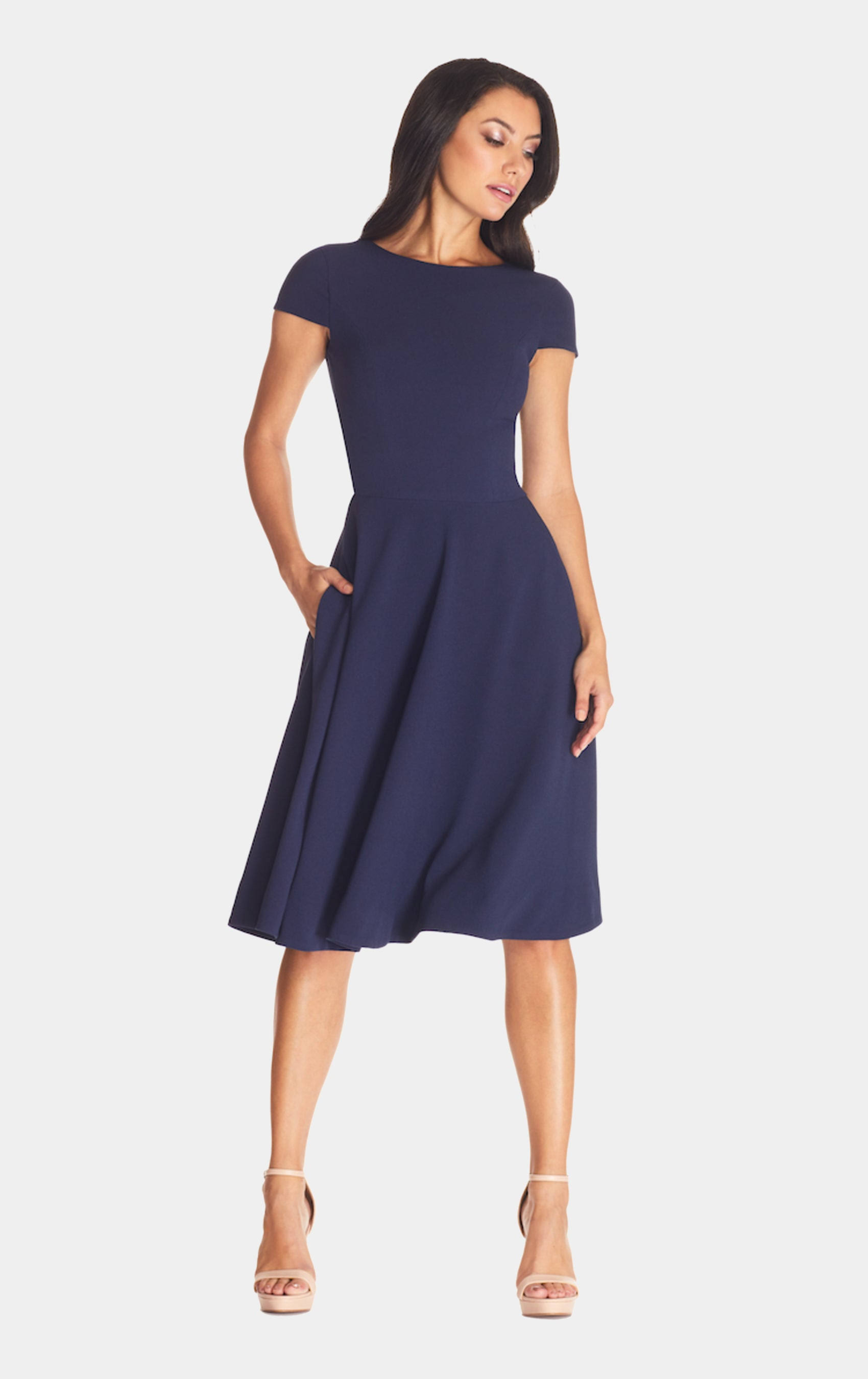 Dress The Population Livia Dress - White - X31ADV4G_CAMJE