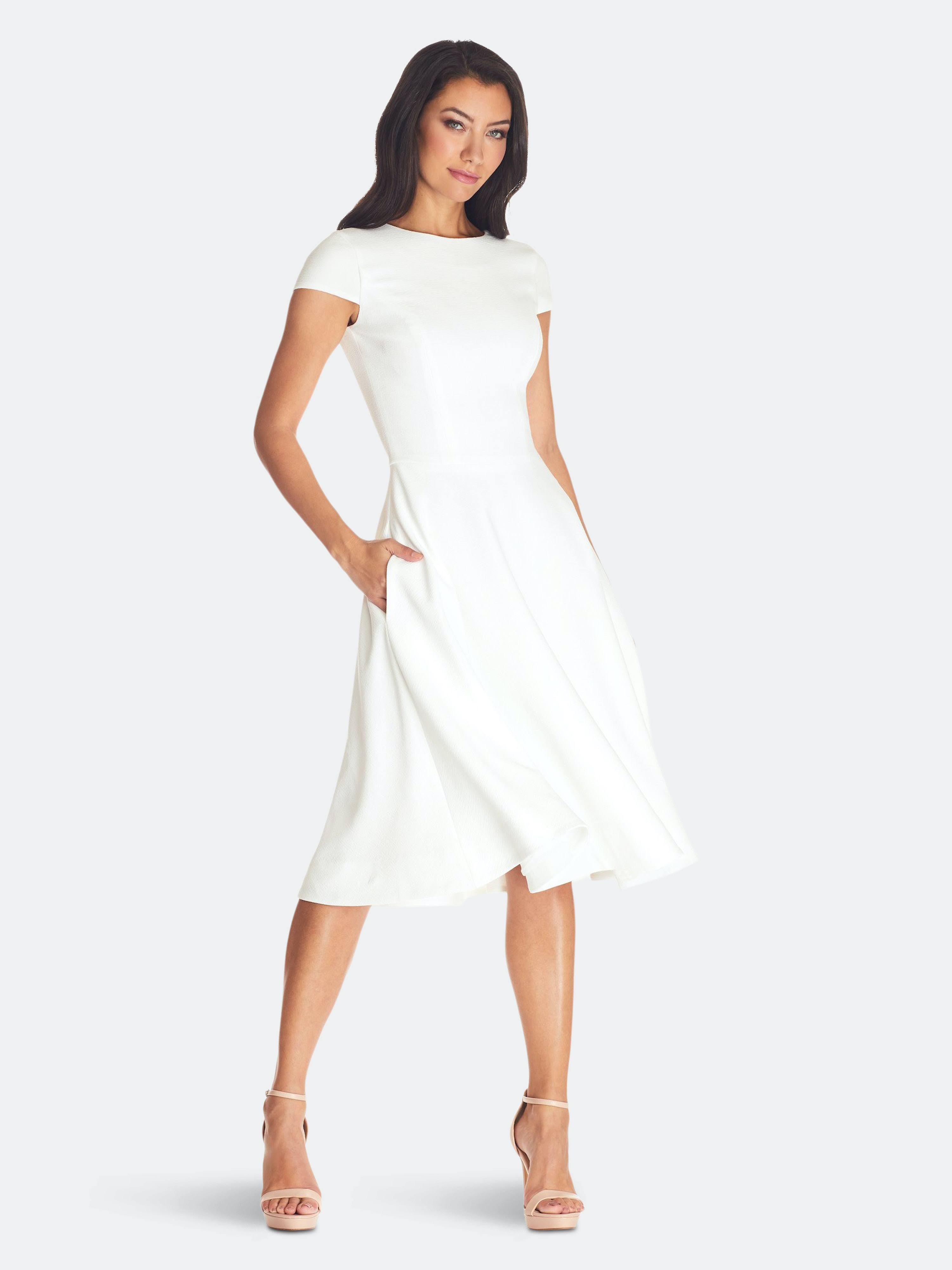 Dress The Population Livia Dress - White - X31ADV4G_CAMJE