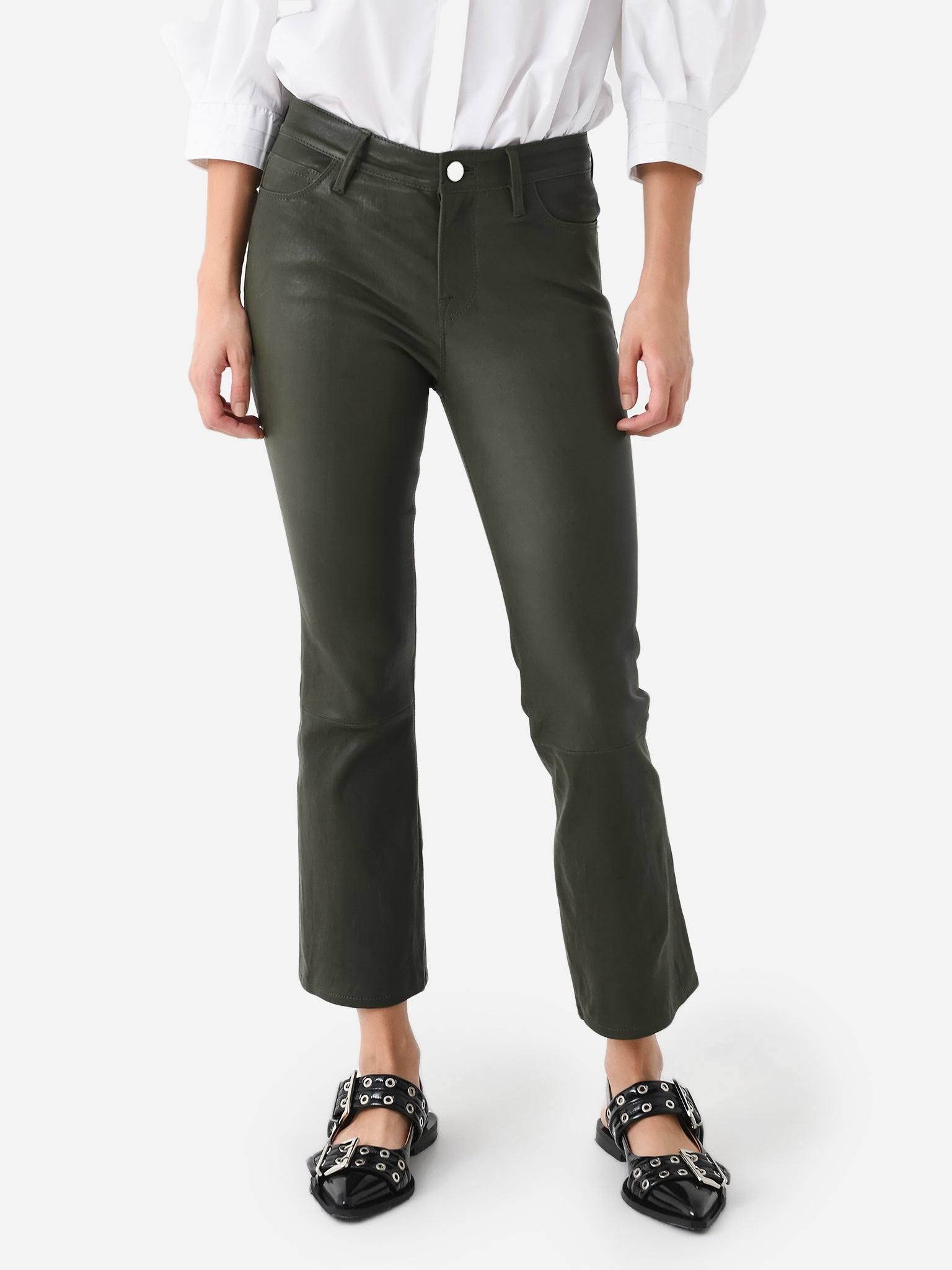 Frame Leather Le Crop Mini Boot | Espresso | Size O5VQP0ZP_X1Y6Q
