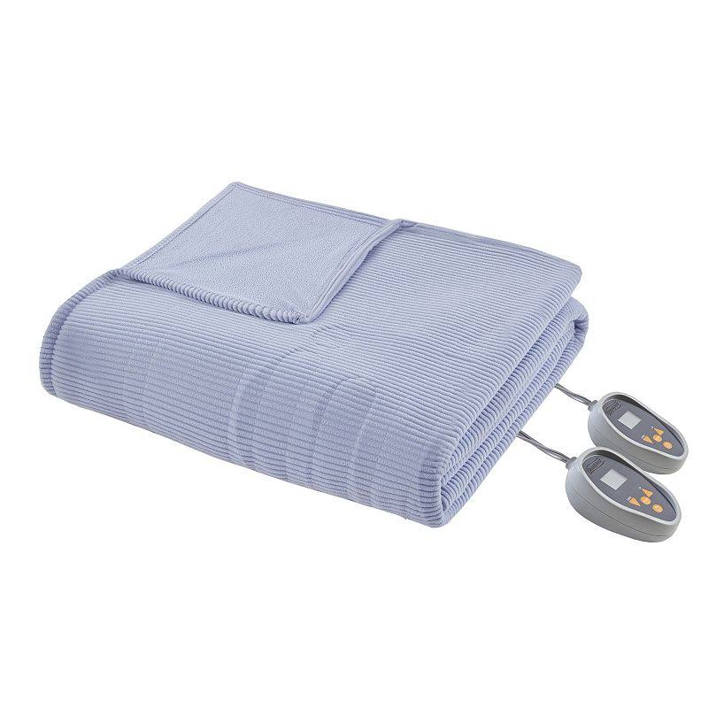 Beautyrest - Electric Micro Fleece Heated Blanket - Blue - YKYCSSJI_VM3B2