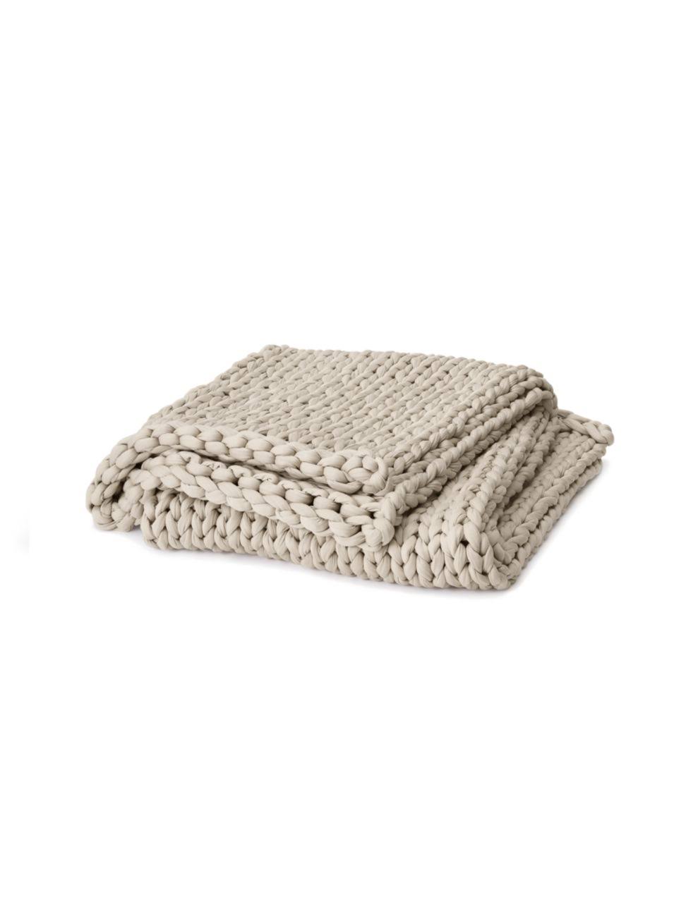 Bearaby Tencel Napper Knit Weighted Blanket - Driftwood - Size 20 B4PO8I59_VWEBP