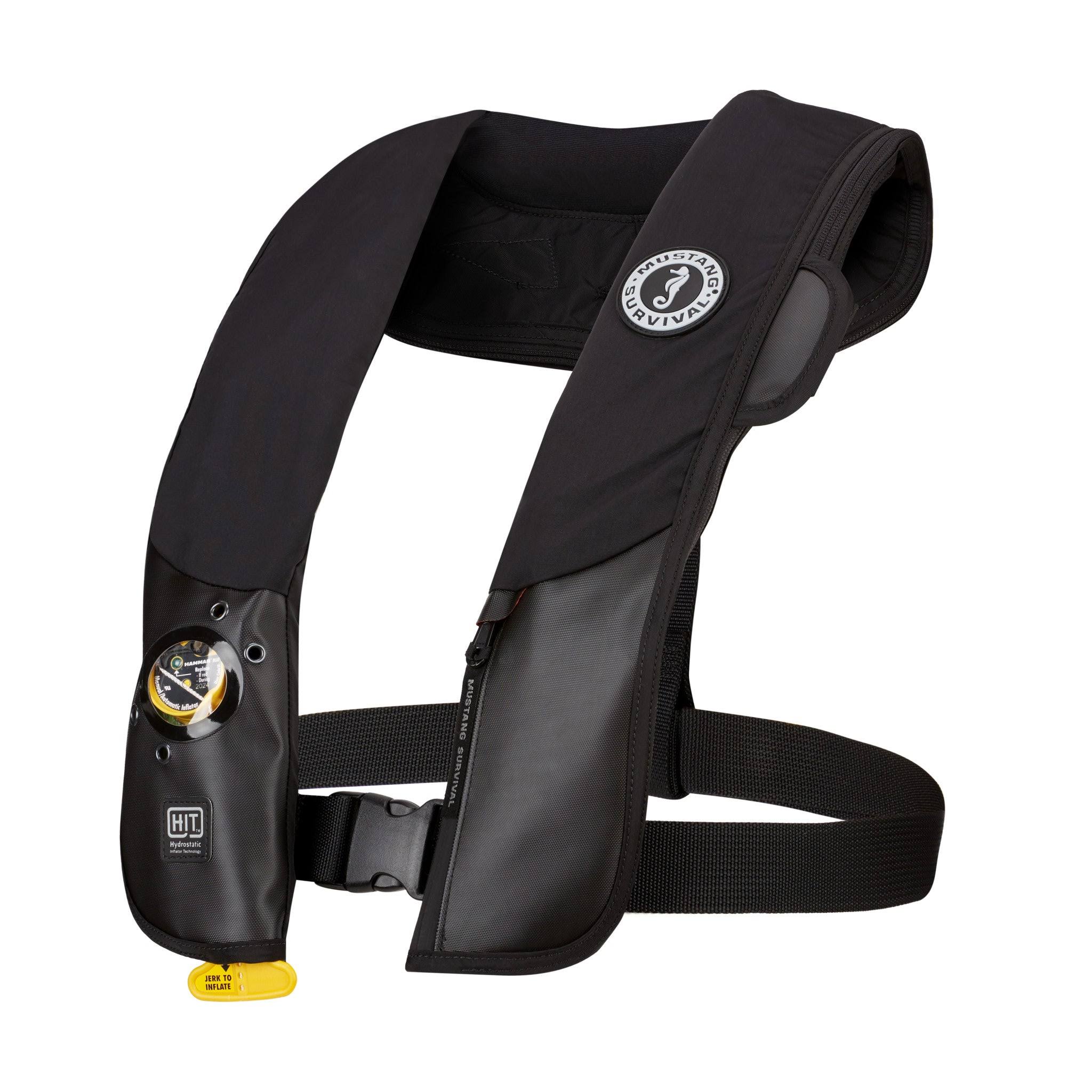 Mustang Survival Hit Inflatable Automatic Pfd W/Harness - Red/CK95RXAG_UHKAF