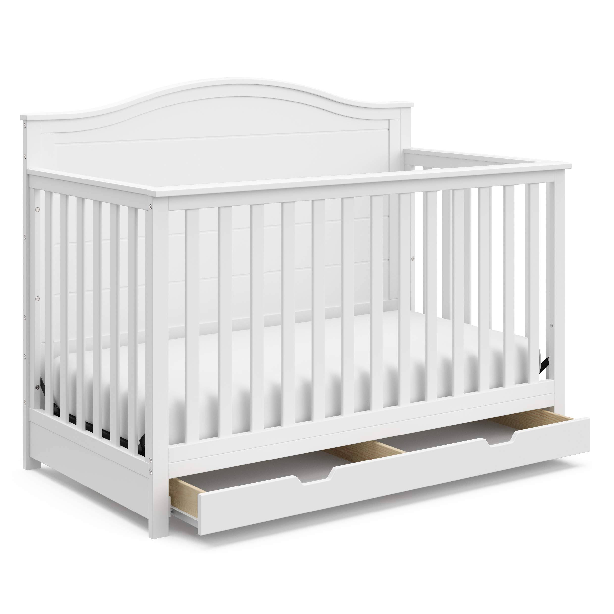 Storkcraft Moss 4-In-1 Convertible Crib With Drawer - OKTUUFXL_WQKCT
