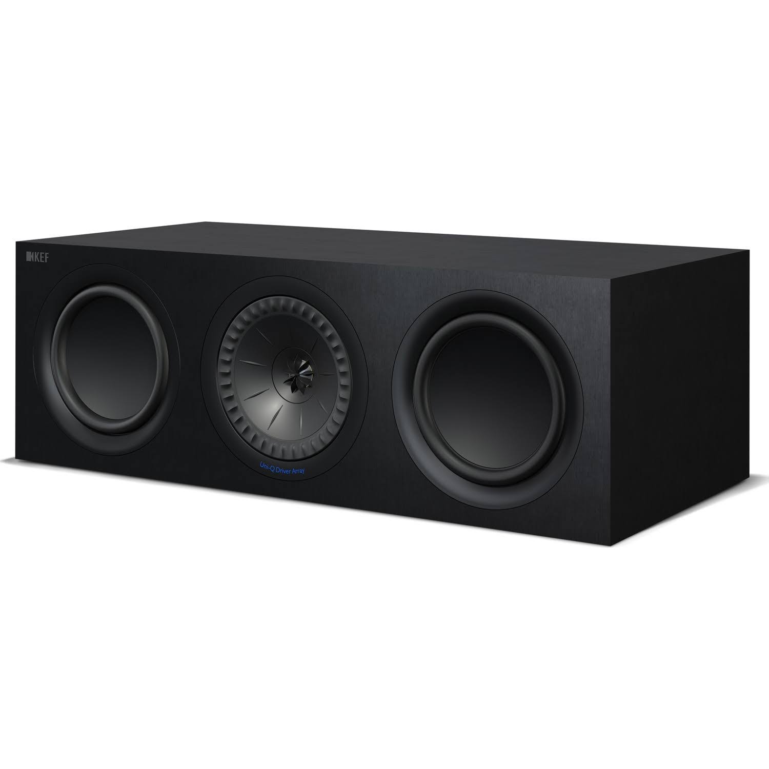 Kef Q650c Center Channel Speaker (Satin Black) FM3YLV7W_YFANS