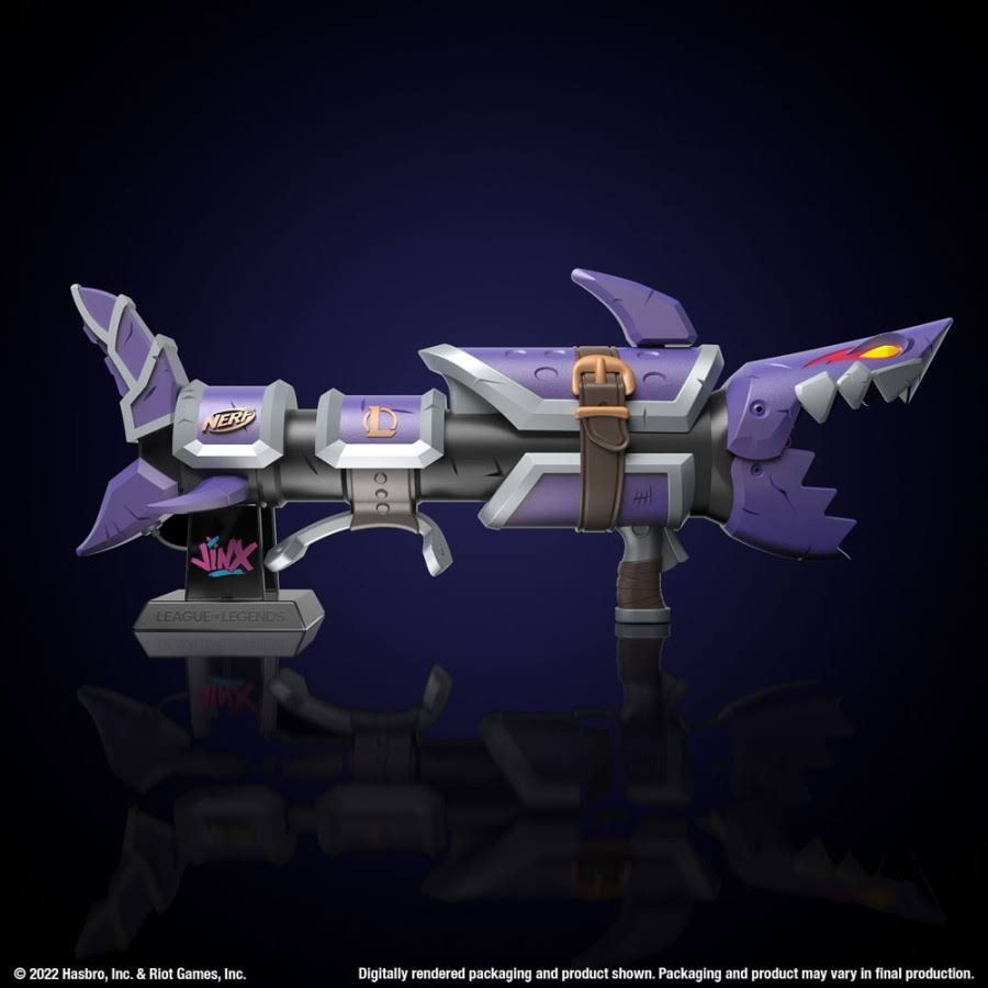 Hasbro League Of Legends Nerf Lmtd Jinx Fishbones Blaster - 5DVM4PXQ_UAYOI