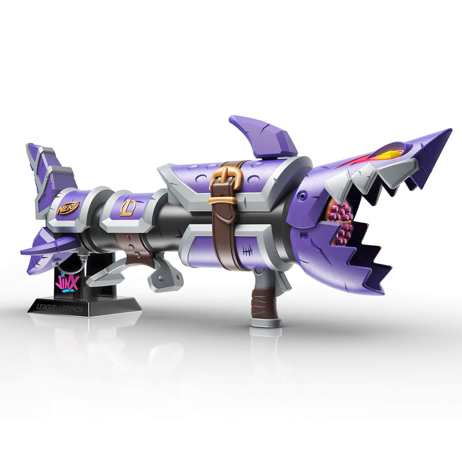 Hasbro League Of Legends Nerf Lmtd Jinx Fishbones Blaster - 5DVM4PXQ_UAYOI