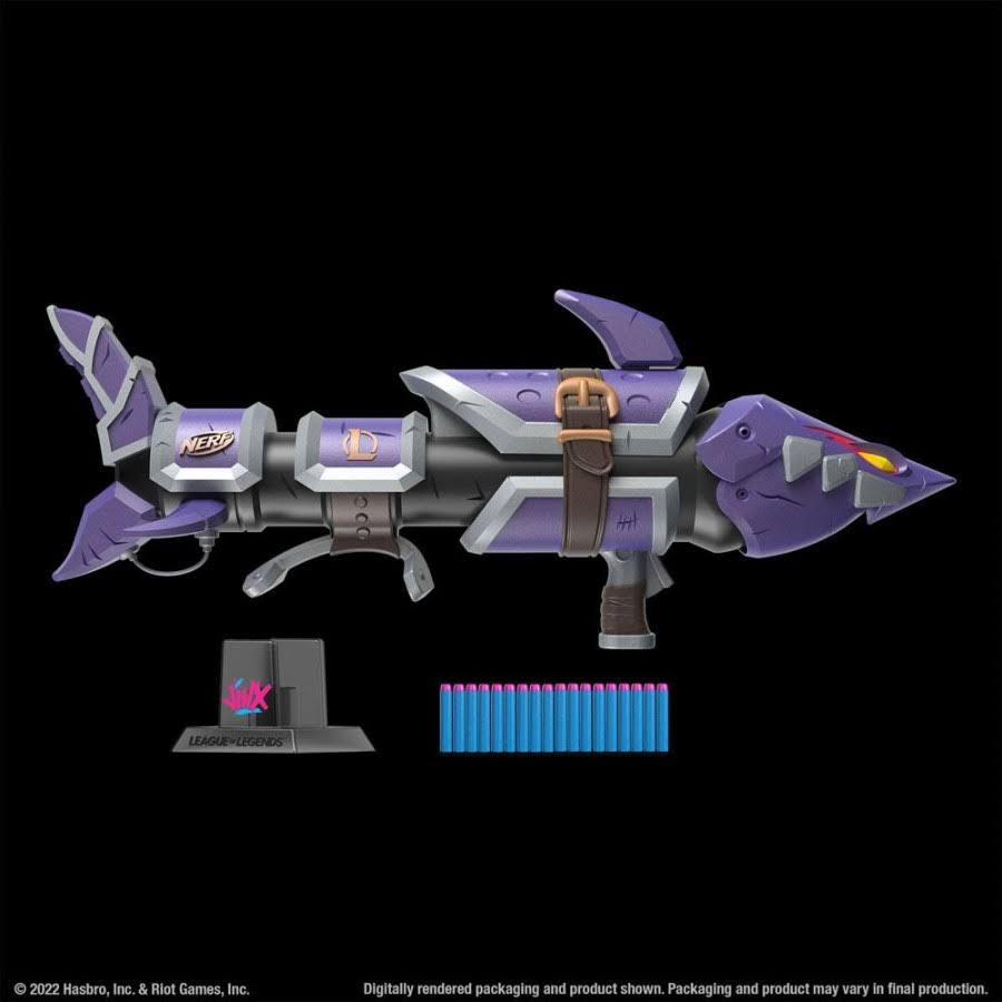 Hasbro League Of Legends Nerf Lmtd Jinx Fishbones Blaster - 5DVM4PXQ_UAYOI