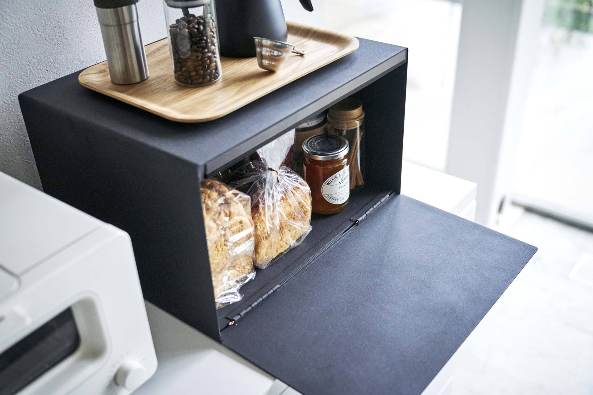 Yamazaki Steel Tower Bread Box - QGL17CTL_D8MUU