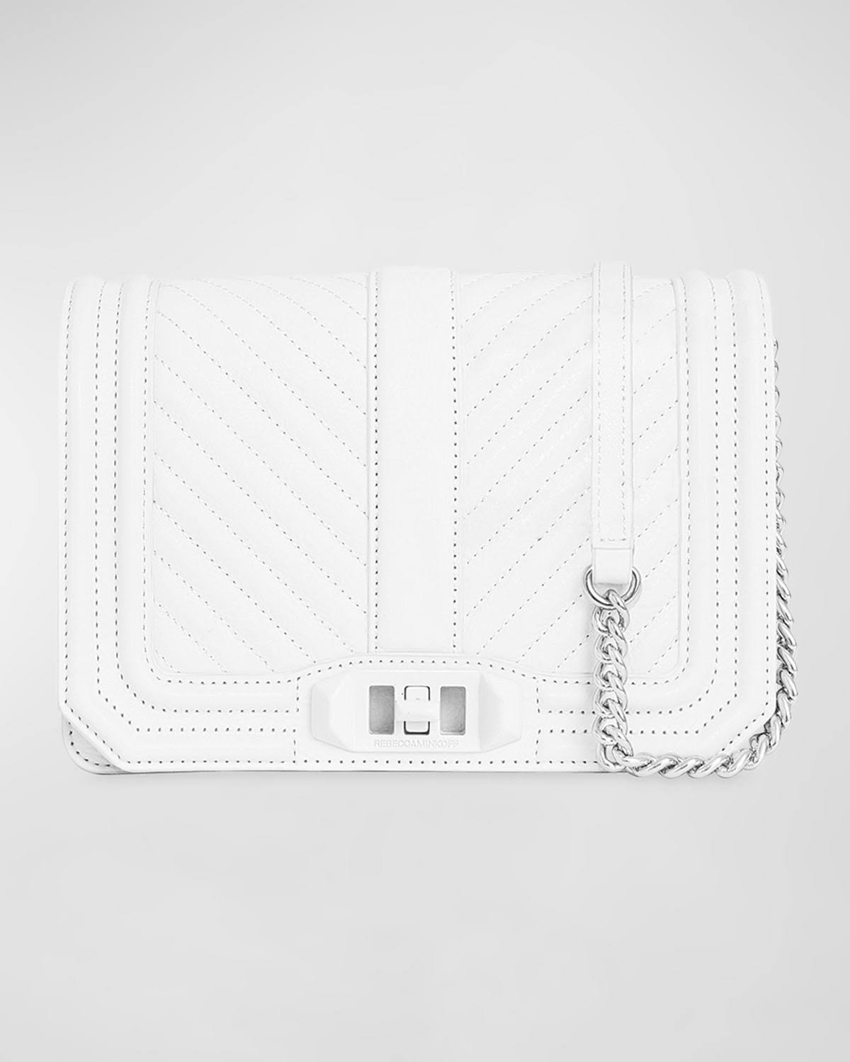 Rebecca Minkoff | Chevron Quilted Small Love Crossbody | A1S0PJDB_EWIEH