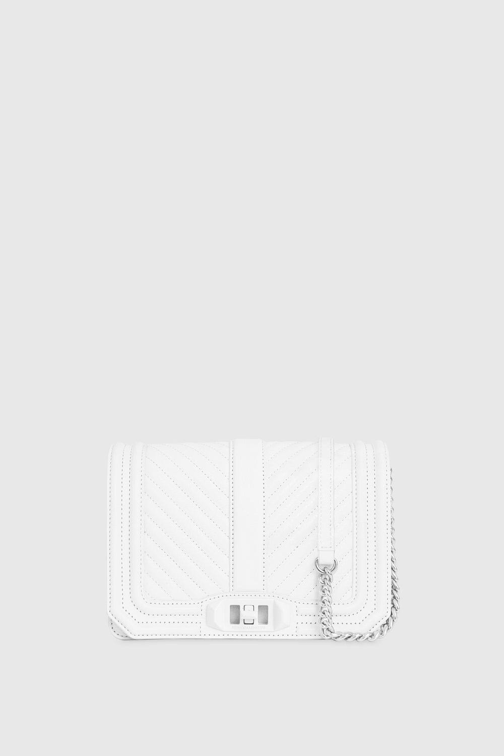 Rebecca Minkoff | Chevron Quilted Small Love Crossbody | A1S0PJDB_EWIEH
