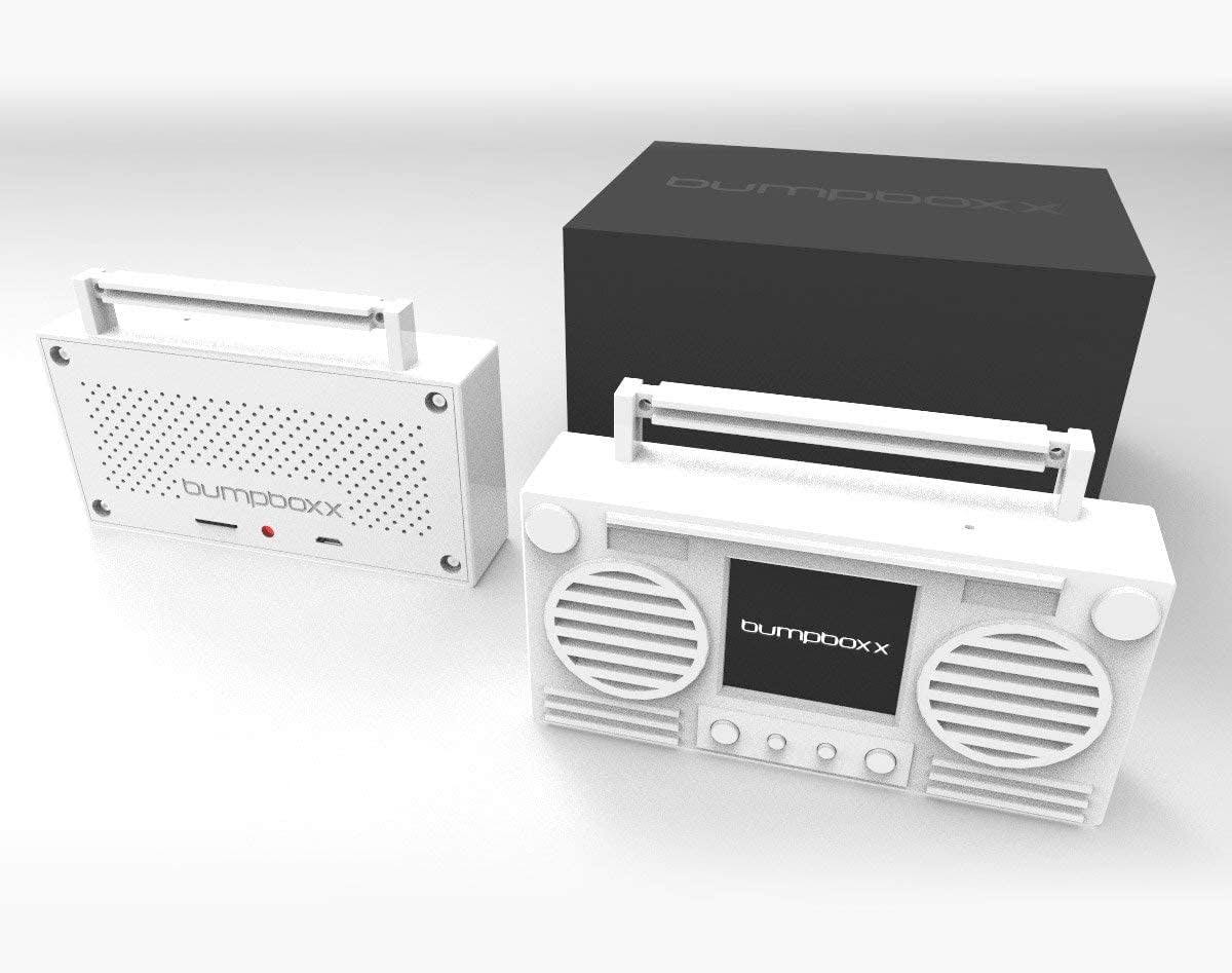 Bumpboxx Microboom Wearable Bluetooth Speaker Boombox | Bluetooth Portable Speaker, VQ6ASG1L_FJALI