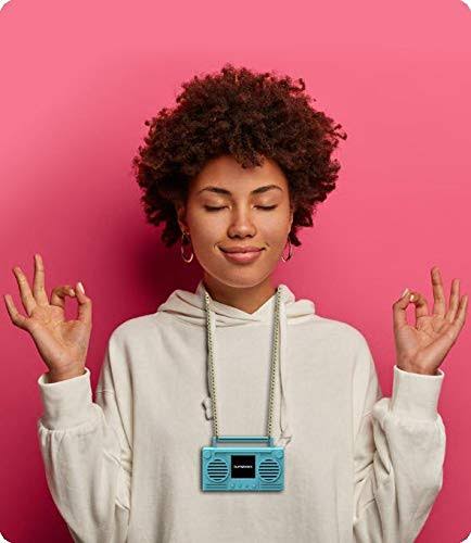 Bumpboxx Microboom Wearable Bluetooth Speaker Boombox | Bluetooth Portable Speaker, VQ6ASG1L_FJALI