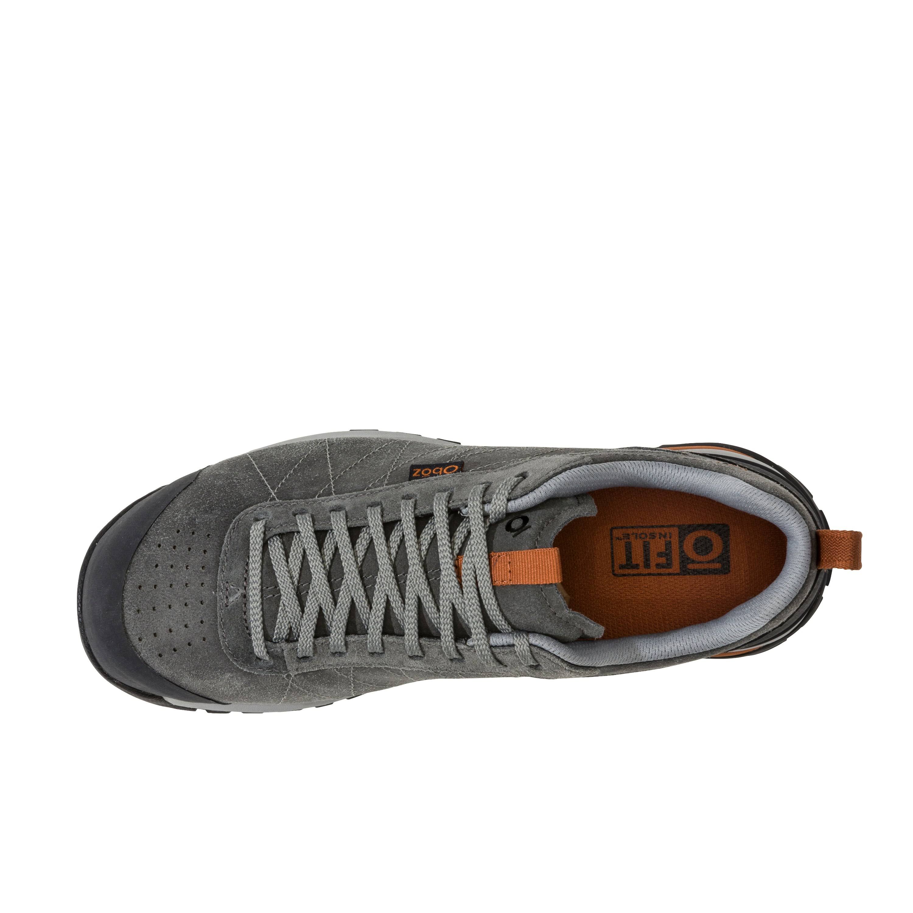Oboz - Men's Bozeman Low Leather Charcoal / 10.6HUTCNDZ_SF8KG