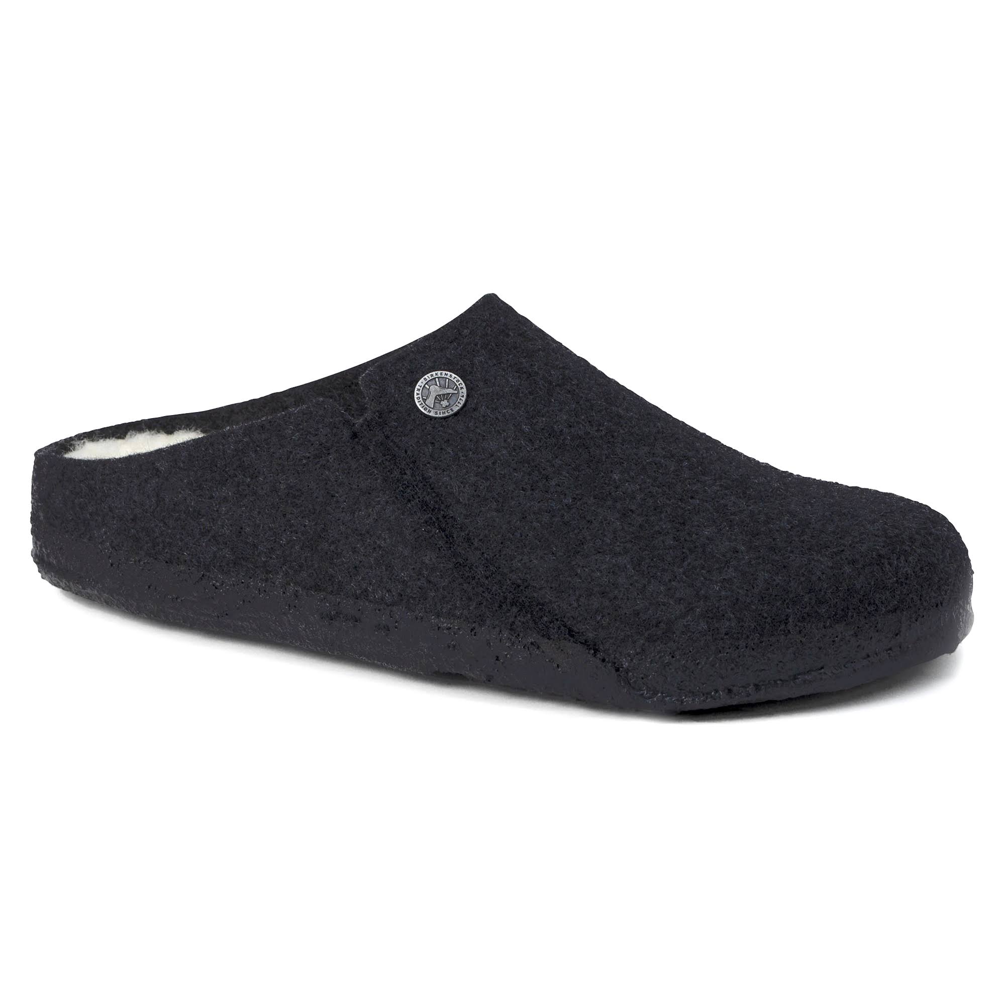 Birkenstock Shearling Zermatt Wool Felt Light Gray JJHACQFE_W9HBH